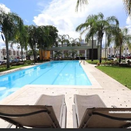Habitacion Con Bano Privado Y Terraza Propia Playacar Kültér fotó