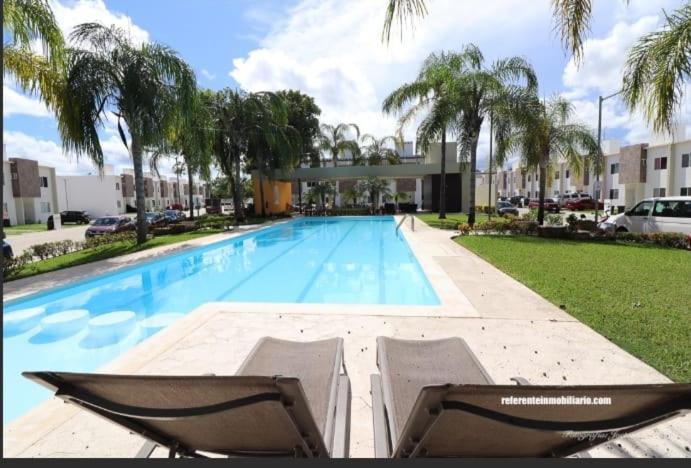 Habitacion Con Bano Privado Y Terraza Propia Playacar Kültér fotó