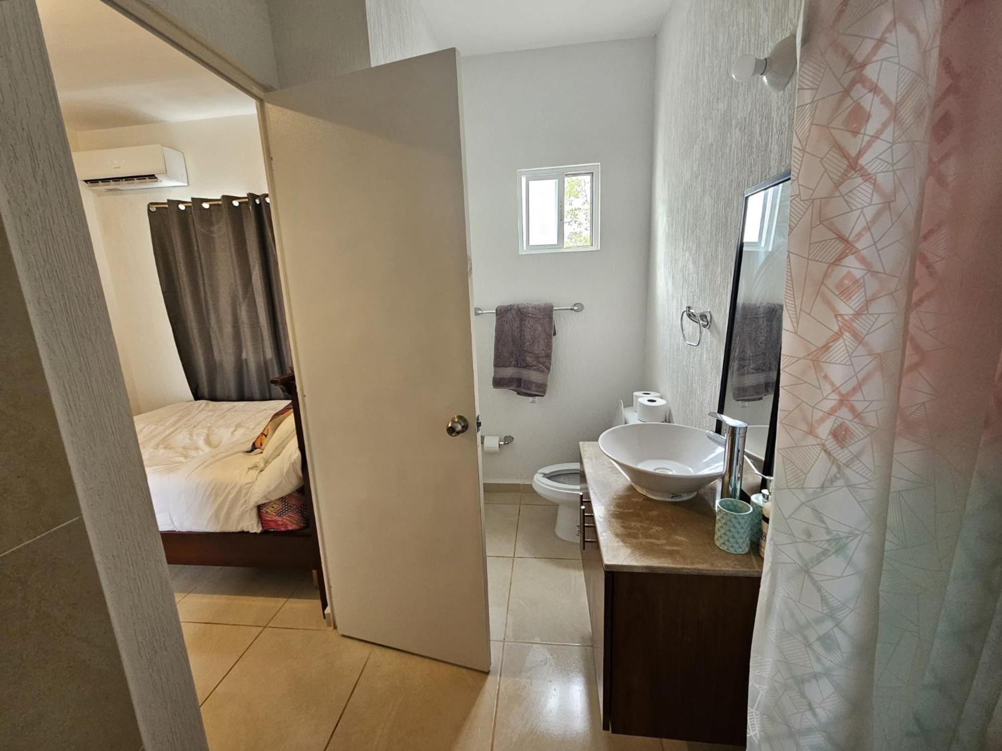 Habitacion Con Bano Privado Y Terraza Propia Playacar Kültér fotó